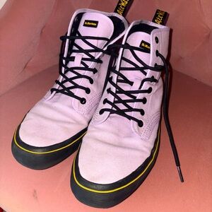 Dr. Marten’s “Modet” Canvas High Top Sneakers - Lilac, Size 10 W